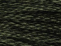 DMC 934 Avocado Green Black
